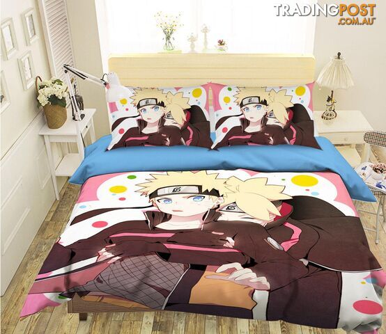 3D Naruto 663 Anime Bed Pillowcases Quilt Cover Set Bedding Set 3D Duvet cover Pillowcases - AJ WALLPAPER - AJW-Quiet Covers-3507-2