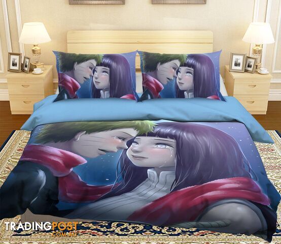 3D Naruto 646 Anime Bed Pillowcases Quilt Cover Set Bedding Set 3D Duvet cover Pillowcases - AJ WALLPAPER - AJW-Quiet Covers-3524-3