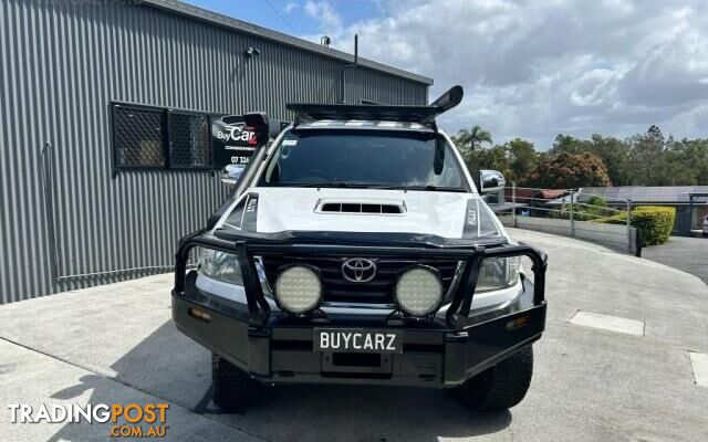 2015 TOYOTA HILUX KUN26R MY14 SR UTILITY DOUBLE CAB 4DR MAN 5SP, 4X4 865KG 3.0DT...