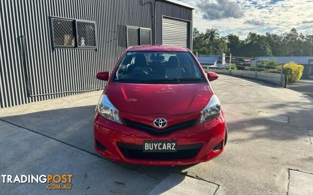 2011 TOYOTA YARIS NCP130R YR HATCHBACK 5DR AUTO 4SP, 1.3I [NOV] HATCH