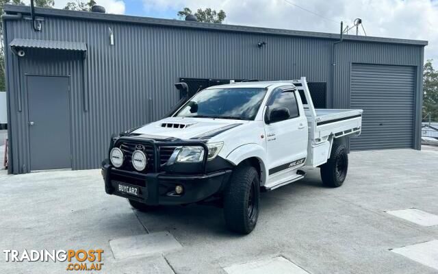 2012 TOYOTA HILUX KUN26R MY12 SR CAB CHASSIS SINGLE CAB 2DR MAN 5SP, 4X4 1160KG 3.0DT  CAB CHASSIS - photo 2 of 22