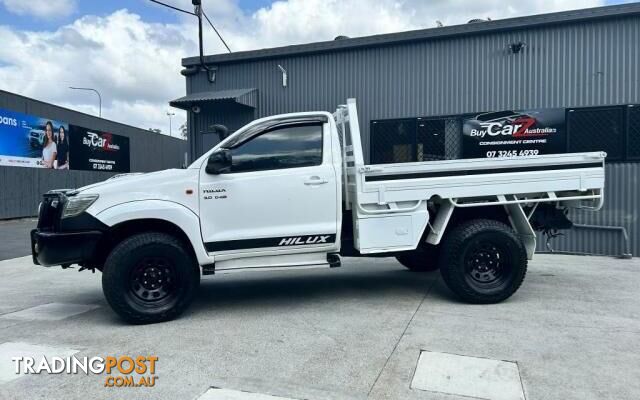 2012 TOYOTA HILUX KUN26R MY12 SR CAB CHASSIS SINGLE CAB 2DR MAN 5SP, 4X4 1160KG 3.0DT  CAB CHASSIS - photo 3 of 22