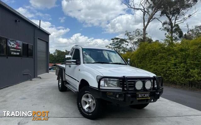 2002 TOYOTA LANDCRUISER FZJ105R GXL FLAT TOP 2ST 5DR AUTO 4SP, 4X4 4.5I WAGON