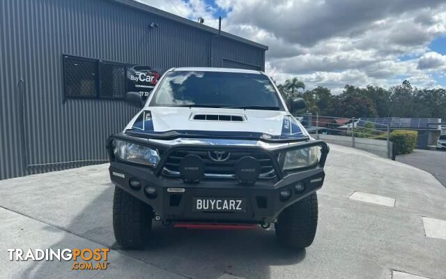 2012 TOYOTA HILUX KUN26R MY12 SR UTILITY DOUBLE CAB 4DR MAN 5SP, 4X4 895KG 3.0DT...
