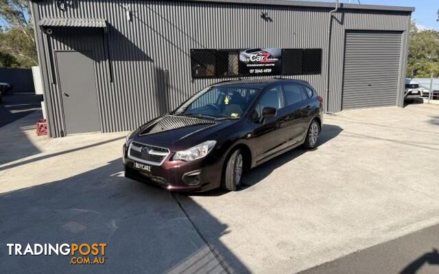 2013 SUBARU IMPREZA G4 2.0I HATCHBACK 5DR LINEARTRONIC 6SP AWD [MY13] HATCH