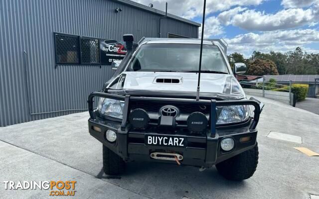 2010 TOYOTA HILUX KUN26R MY10 SR5 UTILITY XTRA CAB 2DR MAN 5SP, 4X4 910KG 3.0DT...