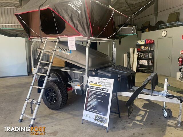 2023 Stockman Extreme OFF Road POD Trailer Upgraded Model Available NOW