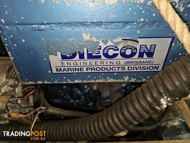 Diecon Nissan TD27 Marine diesel engine