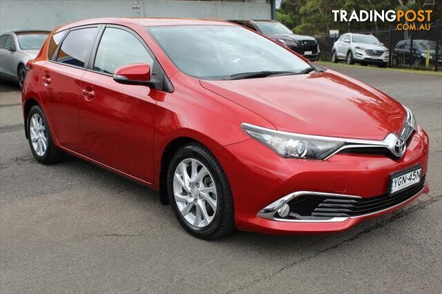 2016 TOYOTA COROLLA ASCENT SPORT ZRE182R HATCHBACK