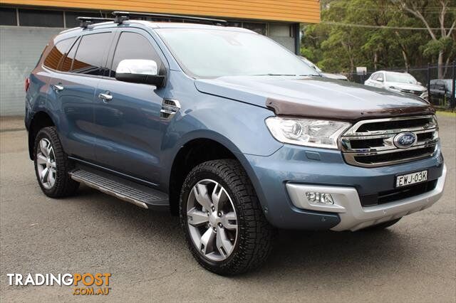 2017 FORD EVEREST TITANIUM UA 4X4 DUAL RANGE SUV