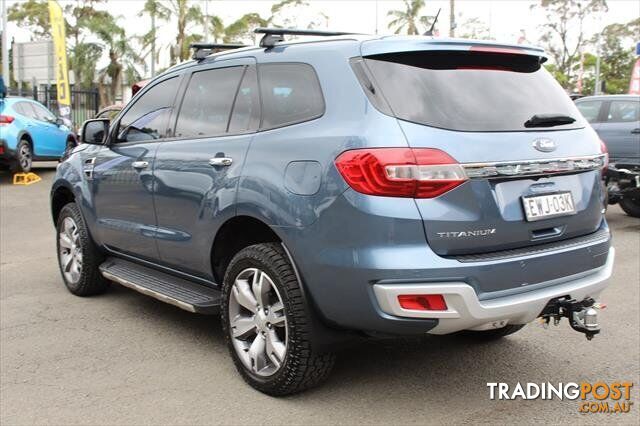 2017 FORD EVEREST TITANIUM UA 4X4 DUAL RANGE SUV