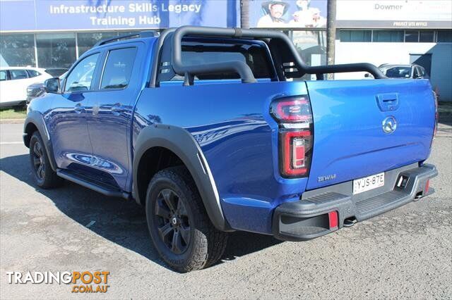 2022 GWM UTE CANNON XSR NPW 4X4 UTILITY - DUAL CAB