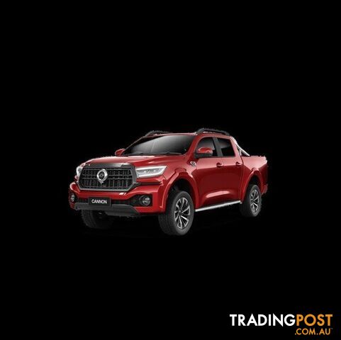 2026 GWM CANNON ULTRA NPW 4X4 DUAL RANGE UTILITY - DUAL CAB