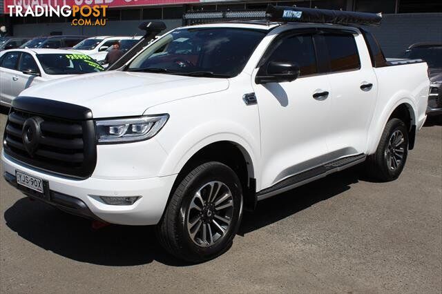 2021 GWM UTE CANNON-L NPW 4X4 UTILITY - DUAL CAB