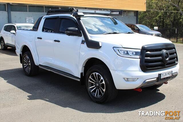 2021 GWM UTE CANNON-L NPW 4X4 UTILITY - DUAL CAB