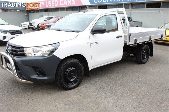 2016 TOYOTA HILUX WORKMATE TGN121R CAB CHASSIS - SINGLE CAB