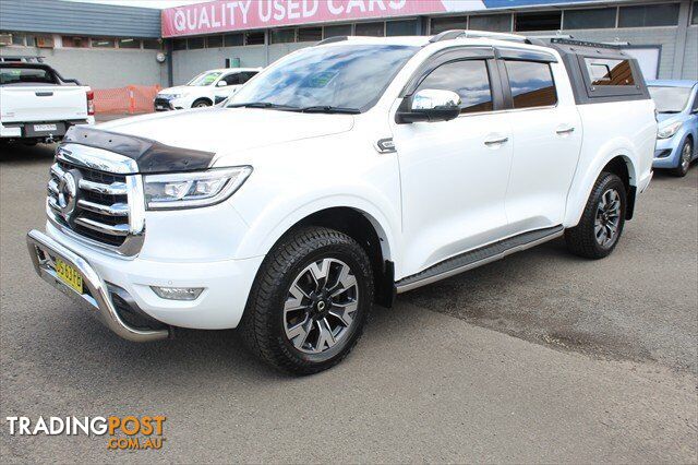 2022 GWM UTE CANNON-X NPW 4X4 DUAL RANGE UTILITY - DUAL CAB