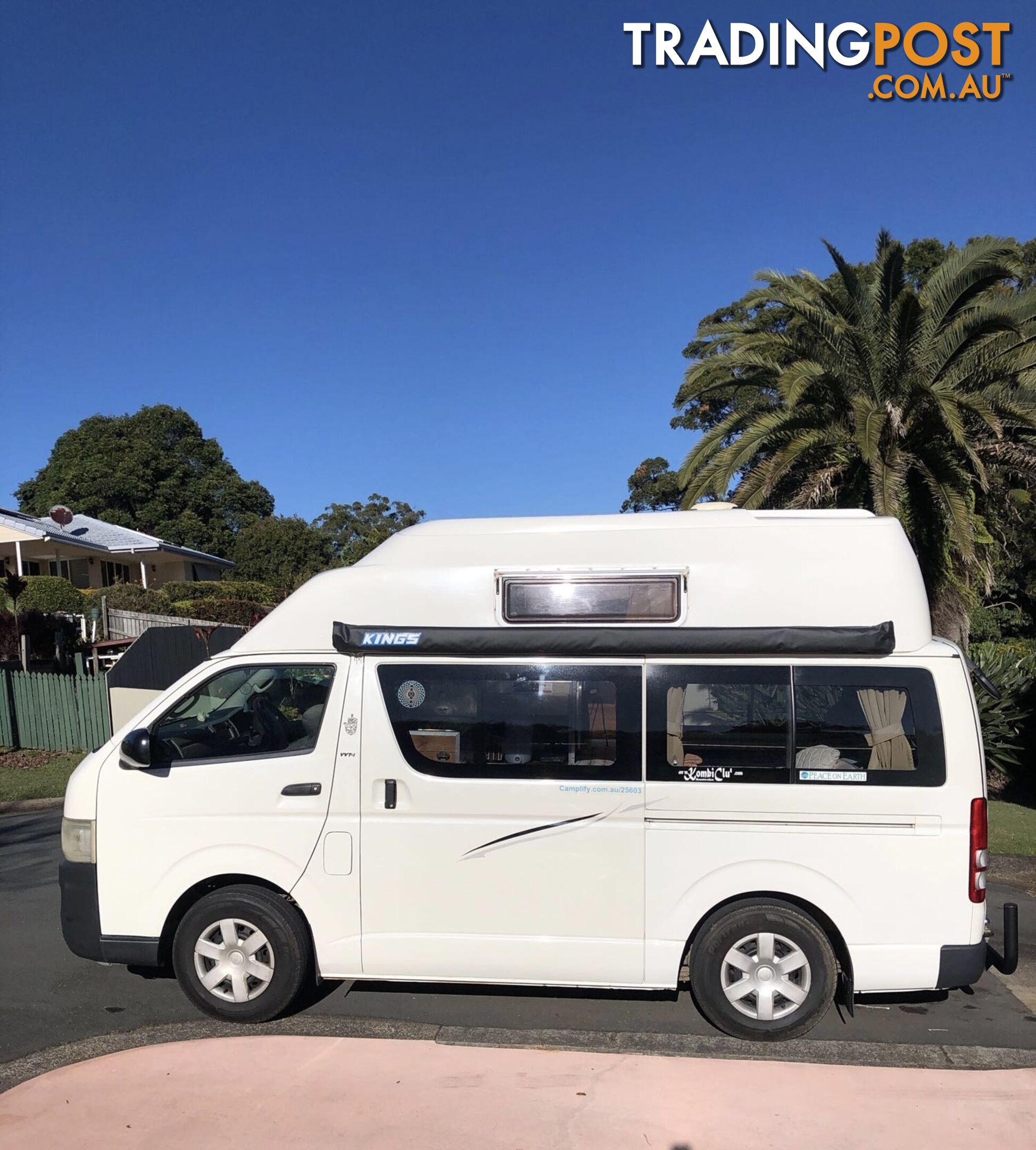 2007 Talvor Toyota hiace hi top