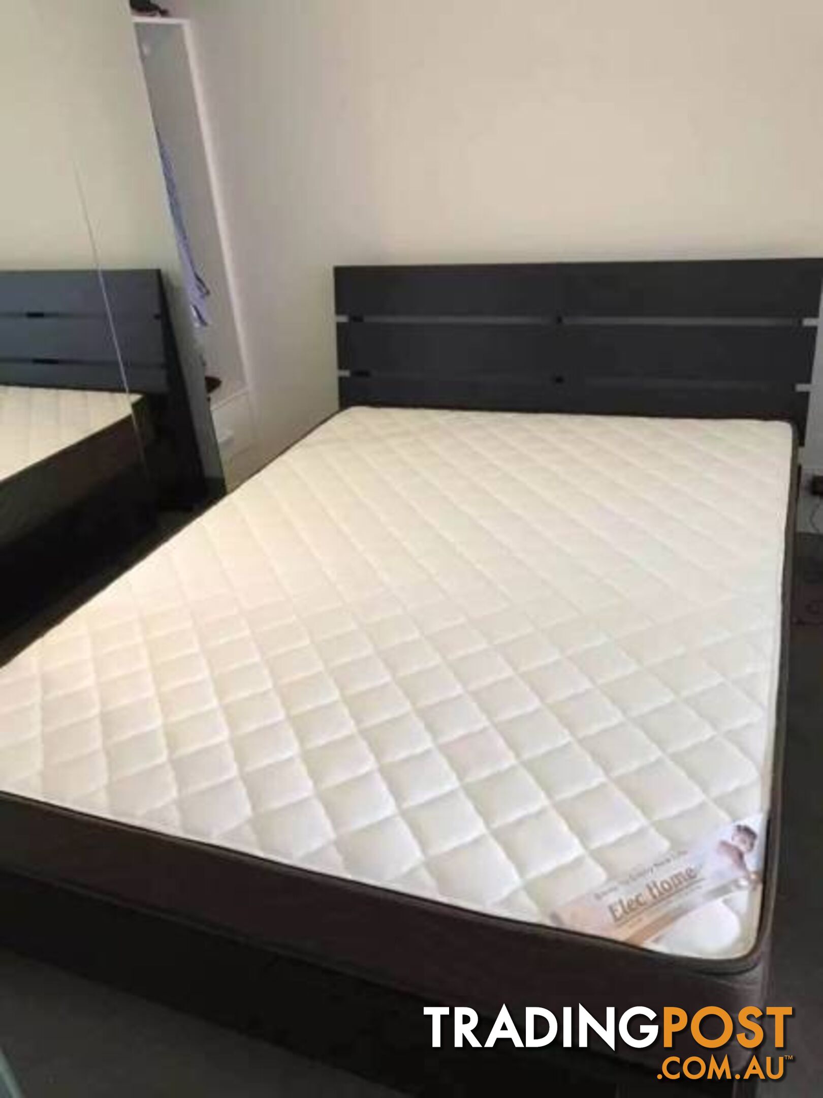 Brand New Bed Double/King size with strong flat Base