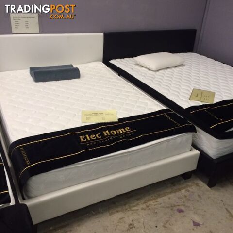 Brand New Leather Bed include Pillow top Mattress