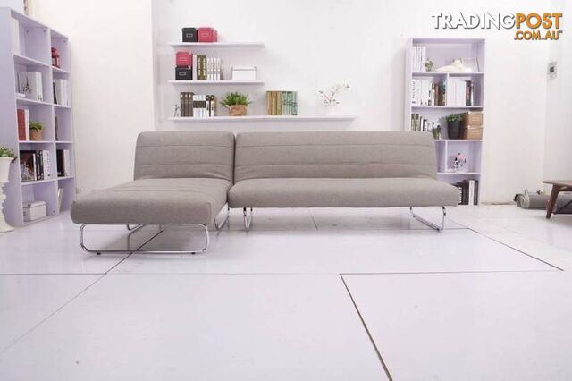 Brand New Light Grey Sofa Bed Couch Loung with chaise(SP041) - photo 2 of 7