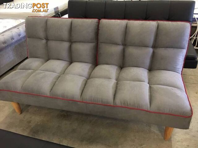 Brand New 3 Seater Grey Fabric Sofa Bed Couch Loung (SA009)