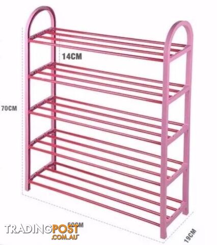 Brand New 5 levels Shoe Rack 3 colors available