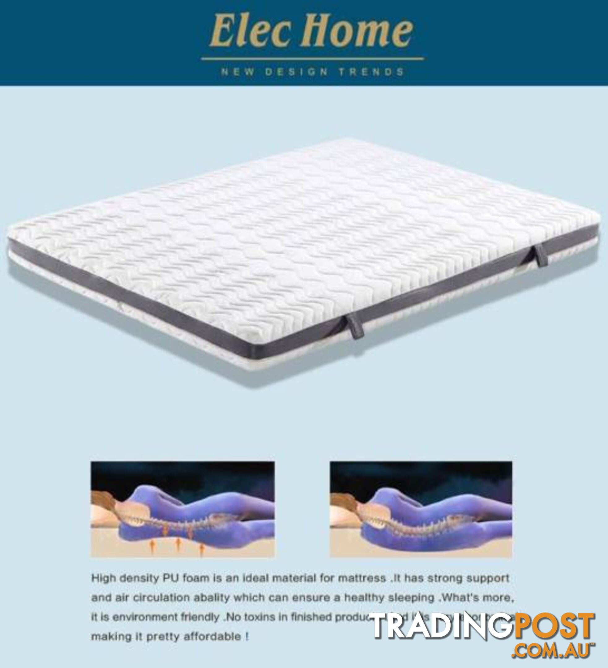 Brand New Comfortable High Density Foam Mattress Double/Queen