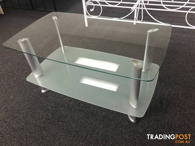 Brand New High Quality Tempered Glass Coffee Table