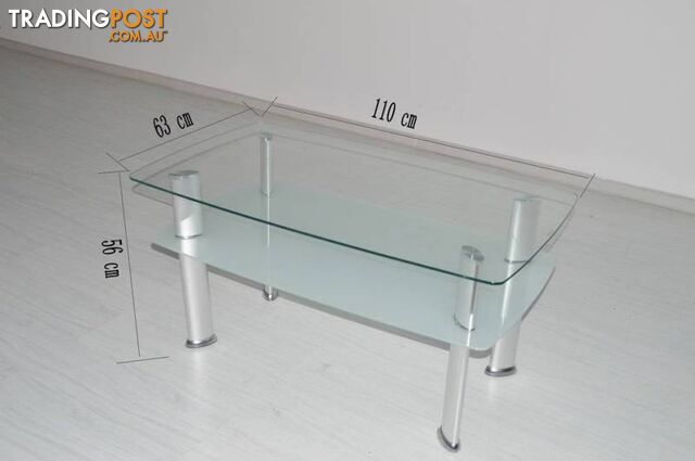 Brand New High Quality Tempered Glass Coffee Table