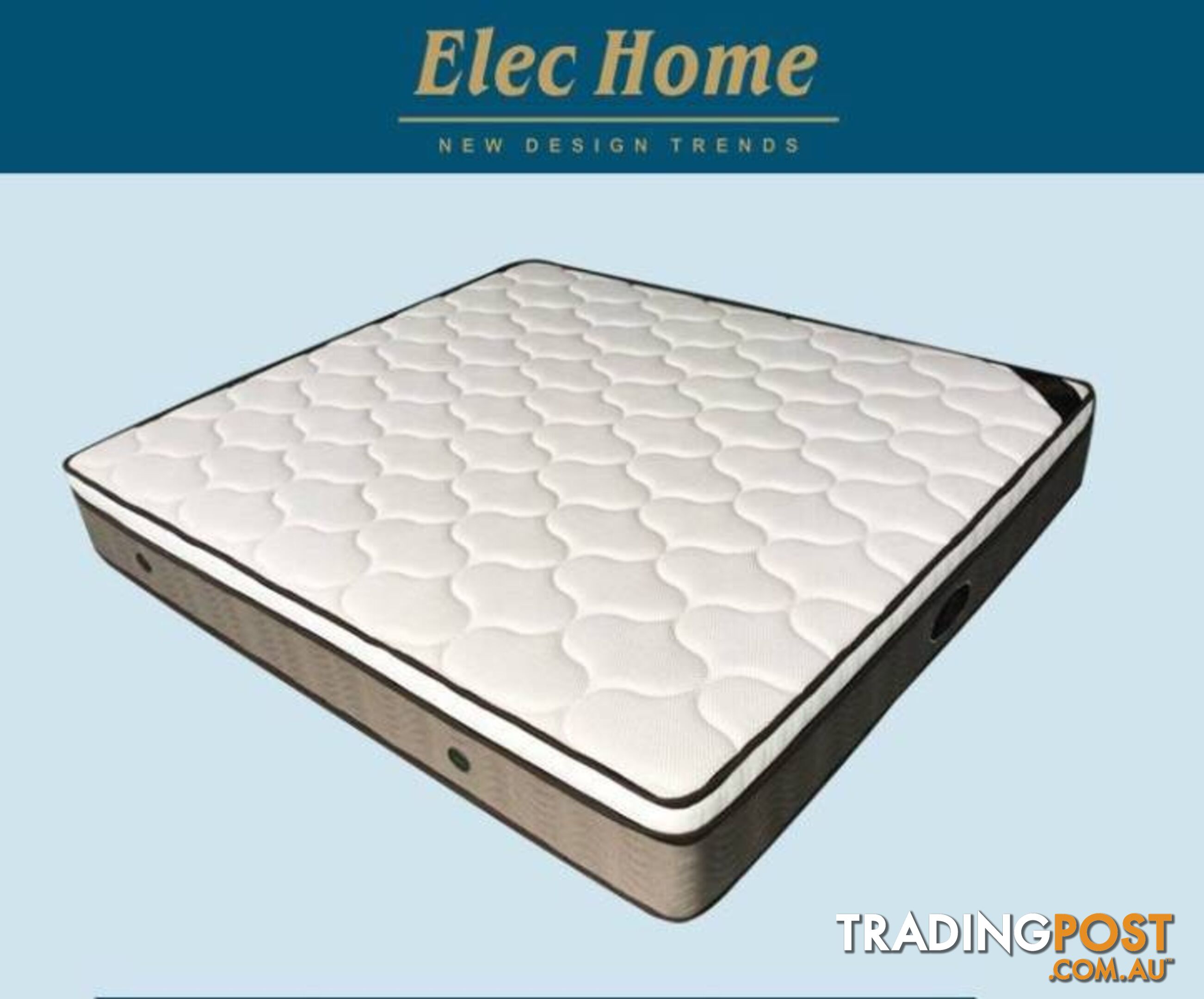 New Luxury Latex Eurotop 7 Zone Pocket Spring Mattress D/Q/K