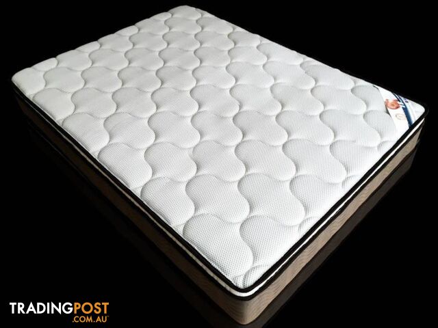 New Luxury Latex Eurotop 7 Zone Pocket Spring Mattress D/Q/K