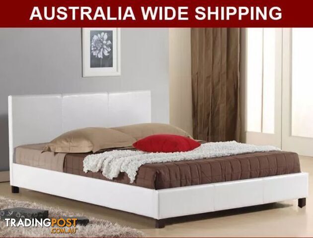 WarehouseSPECIAL Brand New all size Pu Leather Bed Black White - photo 2 of 10