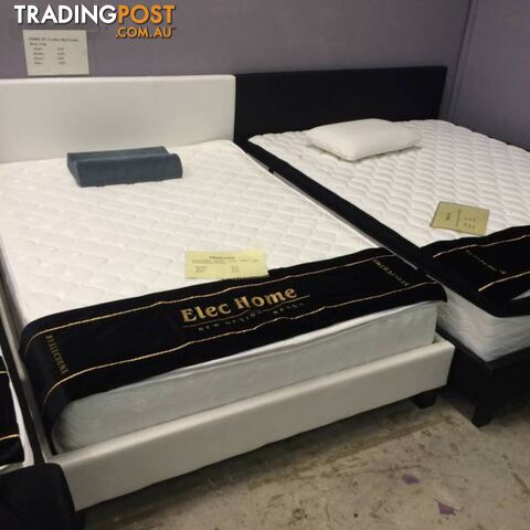 WarehouseSPECIAL Brand New all size Pu Leather Bed Black White - photo 5 of 10