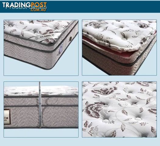 Bran New all sizes Foam Eurotop Soft Spring Mattress (PS16) - photo 4 of 6