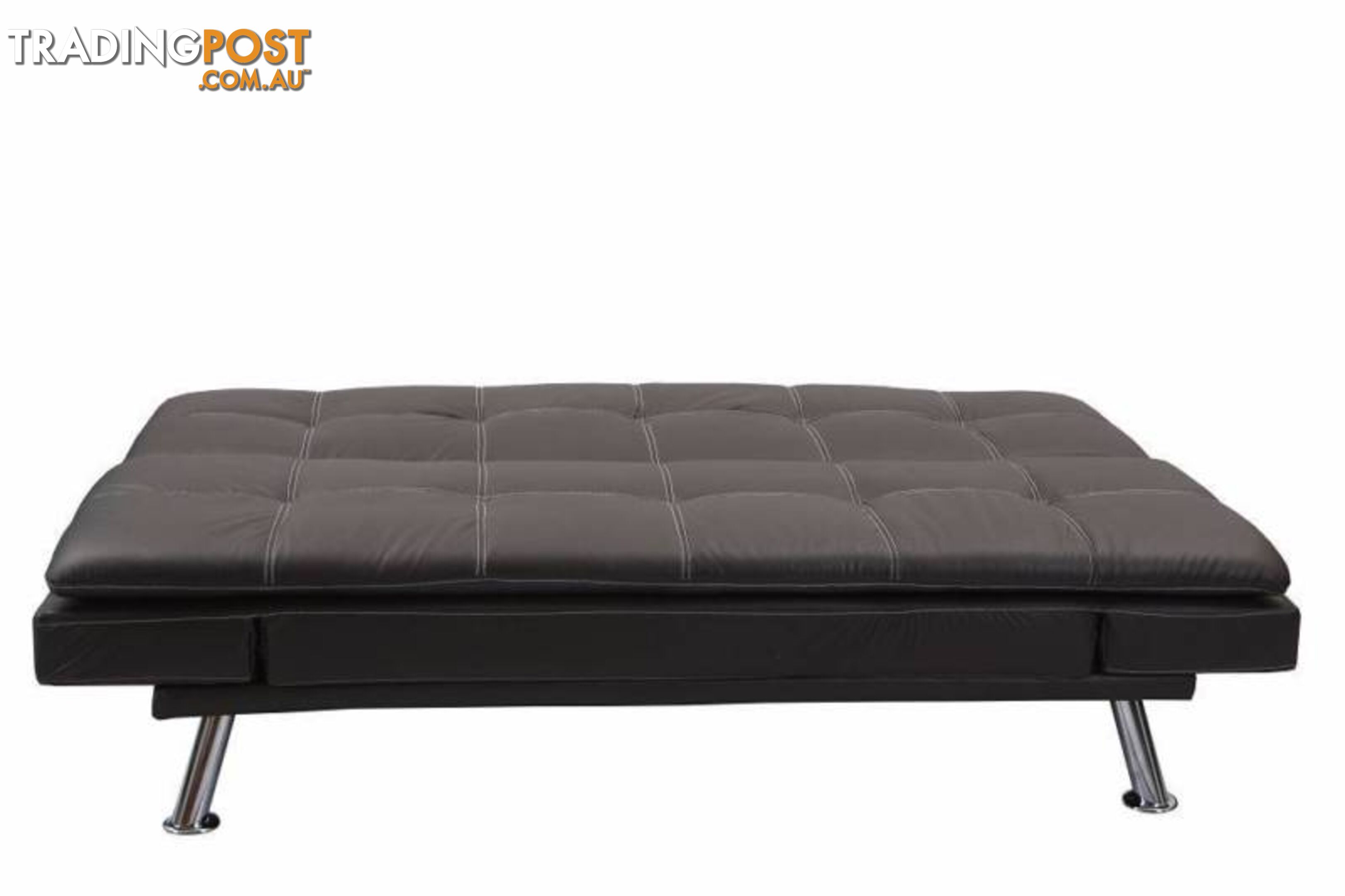 Brand New Quolity PU Leather Sofa Bed Black