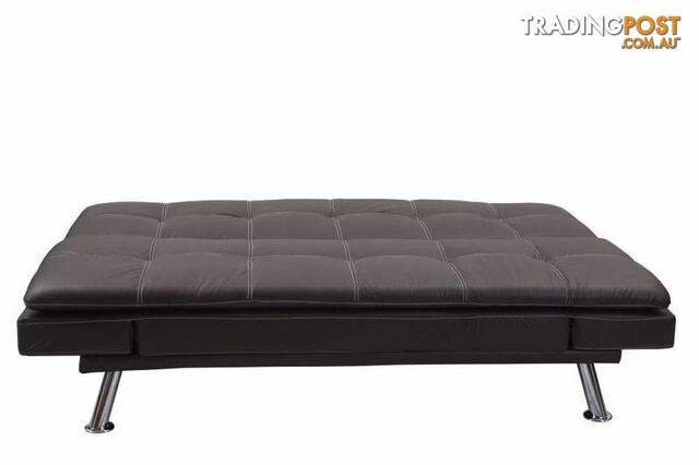 Brand New Quolity PU Leather Sofa Bed Black