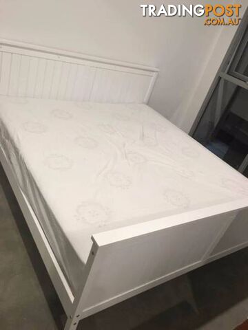 Clearance !! Brand New all sizes Solid Pine Wood white Bed Frame