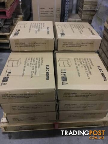 Brand New White Bedside Table/Cabinet/Drawers(CD049) - photo 3 of 3