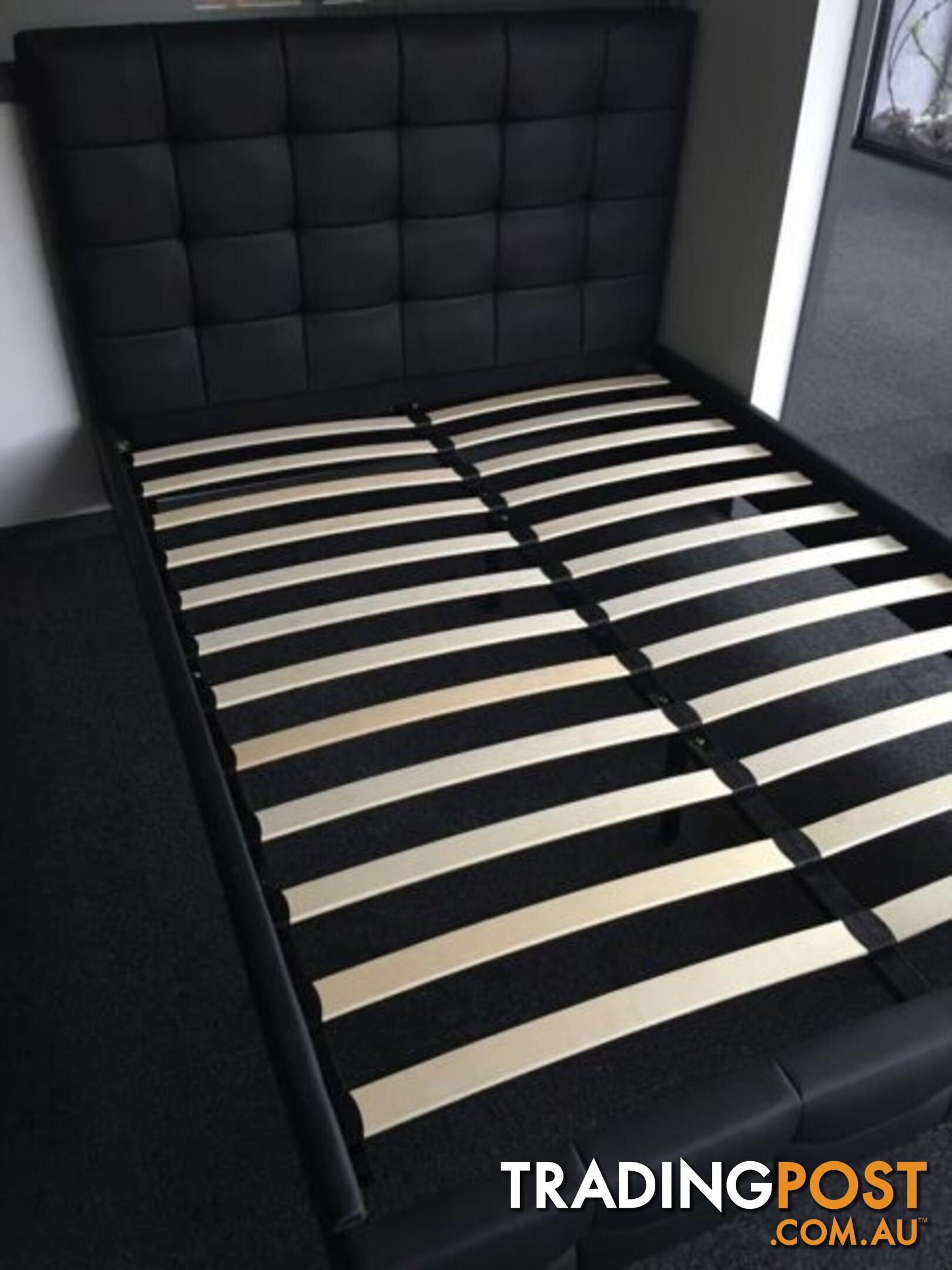 WarehouseSpecial 002 PU bed + Eurotop Mattress Double/Queen/King