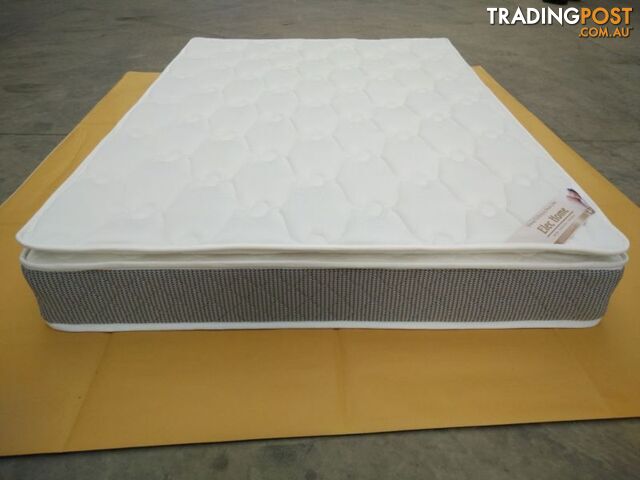 Brand New Solid PineWood Bed with Pillow Top Mattress all size