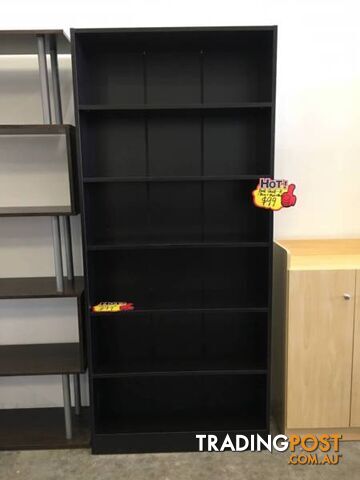 Brand New 6 Levels Book Shelves Bookcases Dark Brown Colour