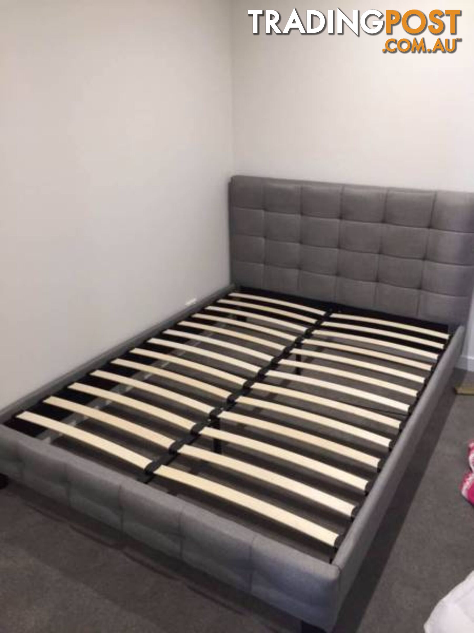 Doulbe/Queen Size Brand New Quality Fabric Bed Frame