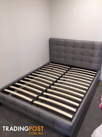 Doulbe/Queen Size Brand New Quality Fabric Bed Frame