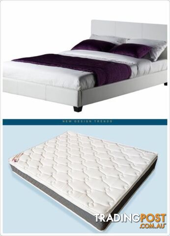 Brand New Queen Bed + Pillow Top Mattress $350 (Doube $320)
