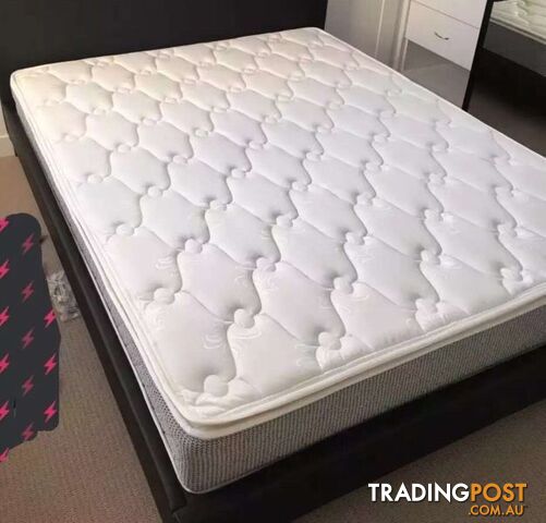 Brand New Queen Bed + Pillow Top Mattress $350 (Doube $320) - photo 4 of 9