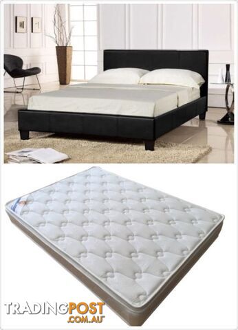 Brand New Queen Bed + Pillow Top Mattress $350 (Doube $320) - photo 2 of 9