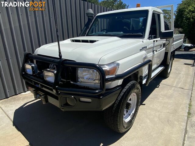 2017 TOYOTA LANDCRUISER WORKMATE VDJ79R CAB CHASSIS