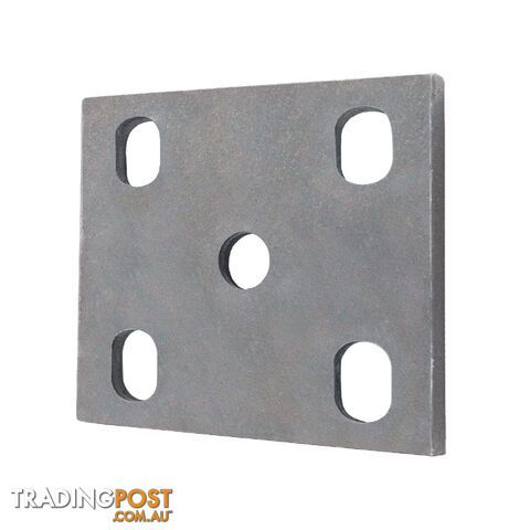 FISH PLATE NATURAL 10MM SLOTTED SUIT 60MM SPRING FP708010N