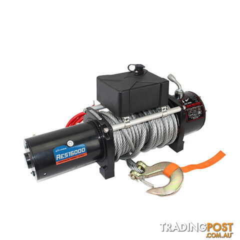 ELECTRIC WINCH 15000LBS 12V 315:1 GEAR RATIO 22M CABLE EW15000